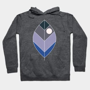 Moon over mountains Hoodie